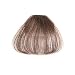 SHINON HAIQUAN Fringe Hair Bang Extensions Human Hair Flat Bangs Hand Tied Bang Fashion Clip in Hair Extension Dark Brown - Image 3
