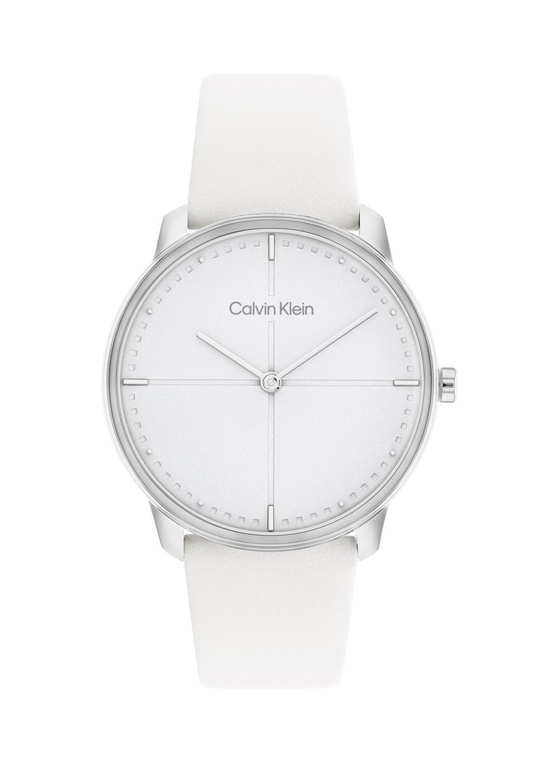 CALVIN KLEIN ساعة ايكونيك جلد للجنسين - 25200161 - Image 1