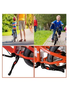 Generic Kickstand for Kids Bike, Bicycle Kickstands Center Mount for 16 18 20 Inch Bicycles Adjustable Aluminum Alloy Kickstands for 16-18-20 inch Mountain Bike  - Image 4