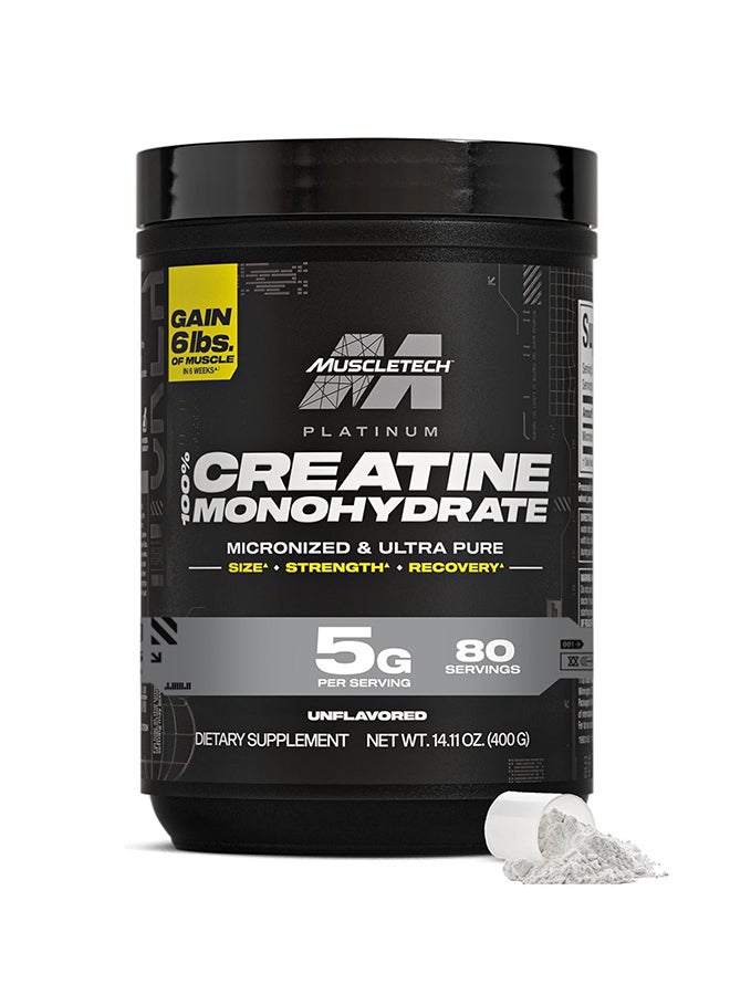 MuscleTech Platinum Creatine 400G - Image 1