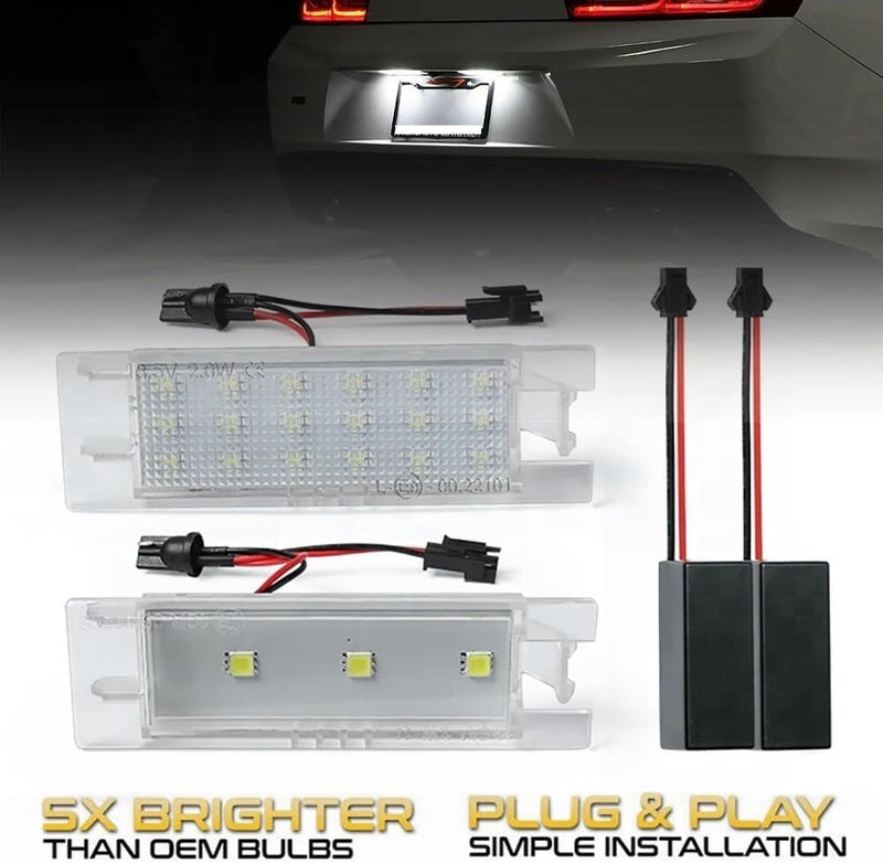 QASULER LED License Plate Light for Chevrolet Models - Image 2