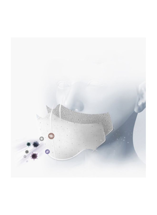 NIBEMINENT Cotton Breath Valve Mask With Ear Loop - Image 5