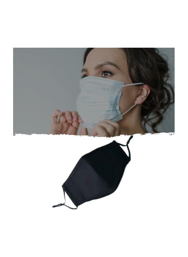 NIBEMINENT Cotton Breath Valve Mask With Ear Loop - Image 4
