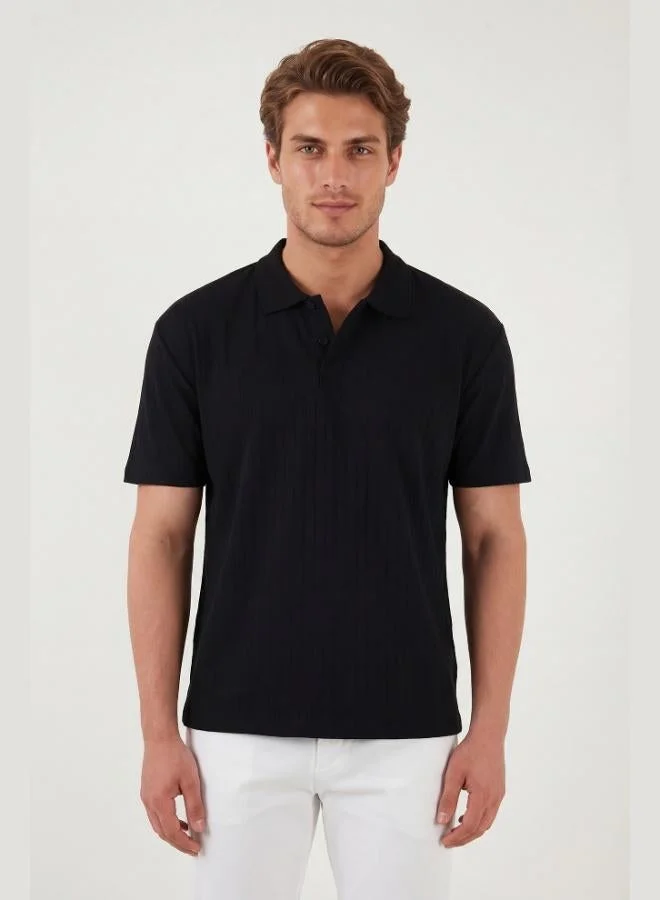 بوراتي Buratti Cotton Short Sleeve Buttoned Polo T-Shirt Men's POLO T-SHIRT 5904051