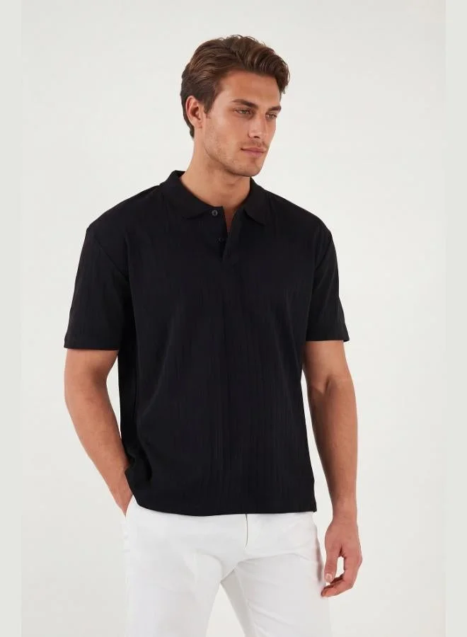 Buratti  Buratti Cotton Short Sleeve Buttoned Polo T-Shirt Men's POLO T-SHIRT 5904051 for Men | Best Price UAE