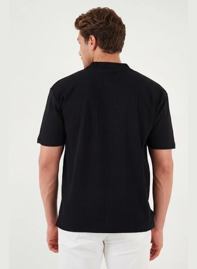 Buratti  Buratti Cotton Short Sleeve Buttoned Polo T-Shirt Men's POLO T-SHIRT 5904051 for Men | Best Price UAE