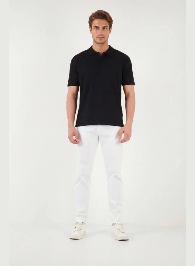 Buratti  Buratti Cotton Short Sleeve Buttoned Polo T-Shirt Men's POLO T-SHIRT 5904051 for Men | Best Price UAE