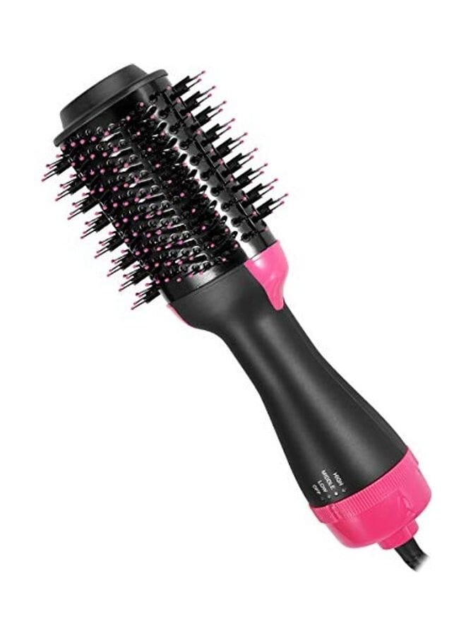 PROMASS 4-In-1 Hair Dryer Brush Black/Pink - Image 1