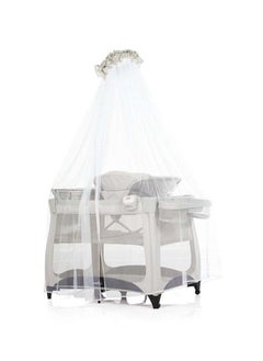 evenflo Vill4 4-in-1 Playard, Beige  - Image 2