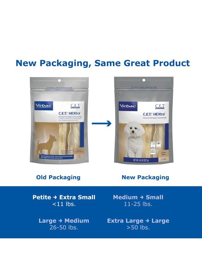 Virbac CET HEXtra Premium Oral Hygeine for Dogs, under 11 lbs(Pack of 1) - Image 2
