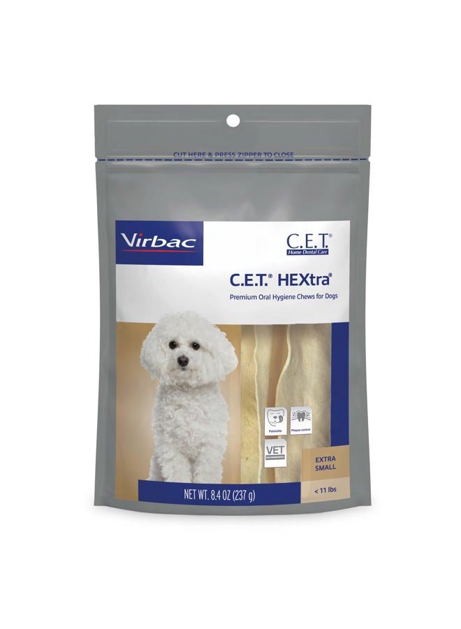 Virbac CET HEXtra Premium Oral Hygeine for Dogs, under 11 lbs(Pack of 1) - Image 1