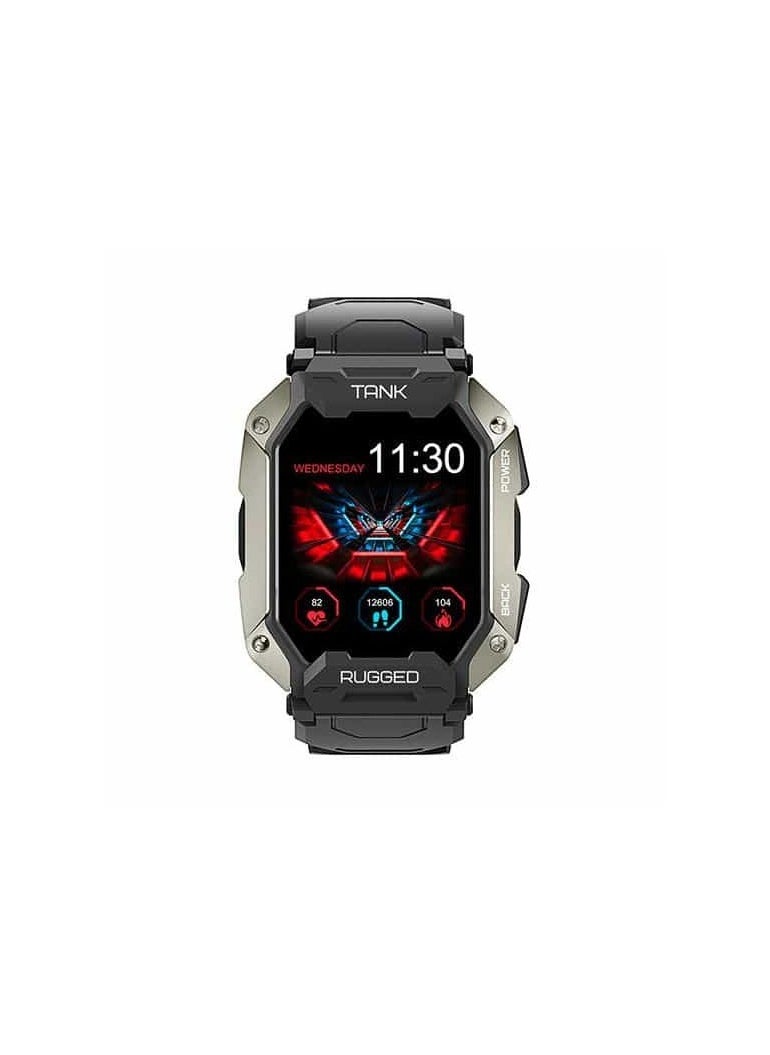 KOSPET - TANK M1 PRO Outdoor Sports Rugged Smartwatch Black - Image 1