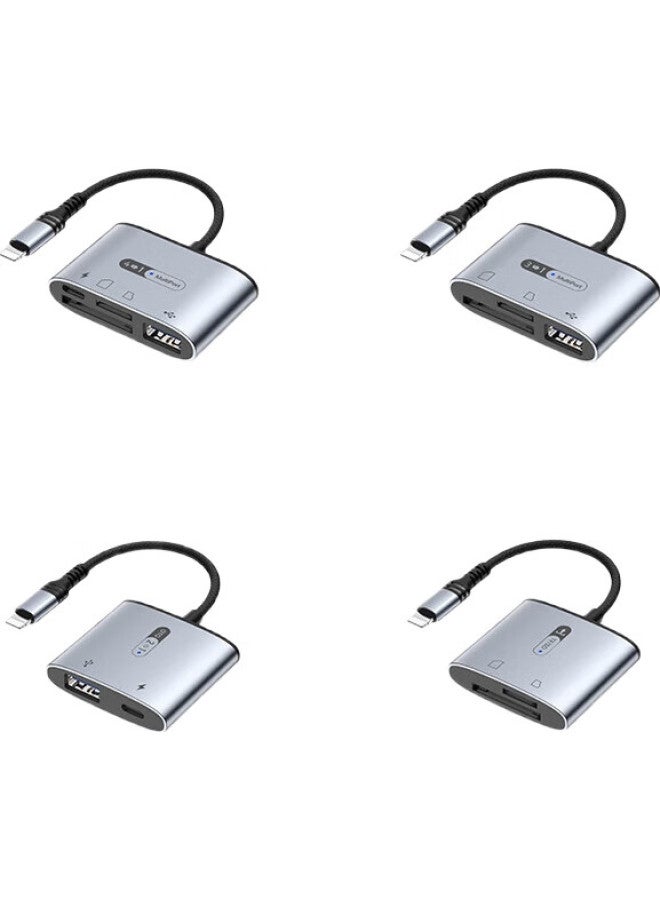 Dooseyuon Deyu Apple Otg Adapter, External Usb Drive Compatible With Mechanical Hard Drive Or Ssd, Lightning To Usb Converter, Universal For Iphone/Ipad Tablets - Image 1
