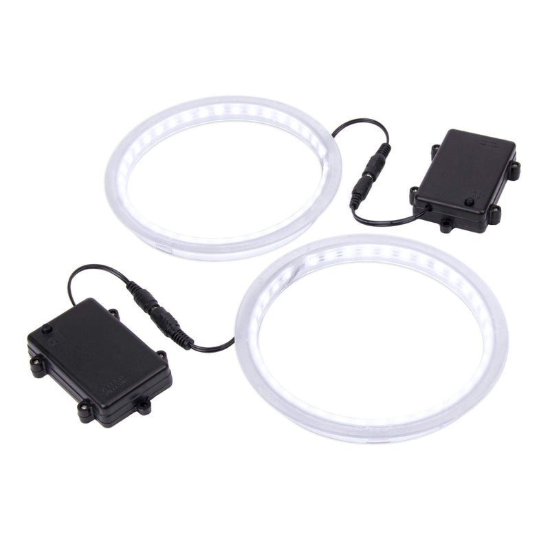 GoSports Cornhole Light Up LED Ring Kit 2pc Set Compatible with All Cornhole Games Red White or Blue - Image 2
