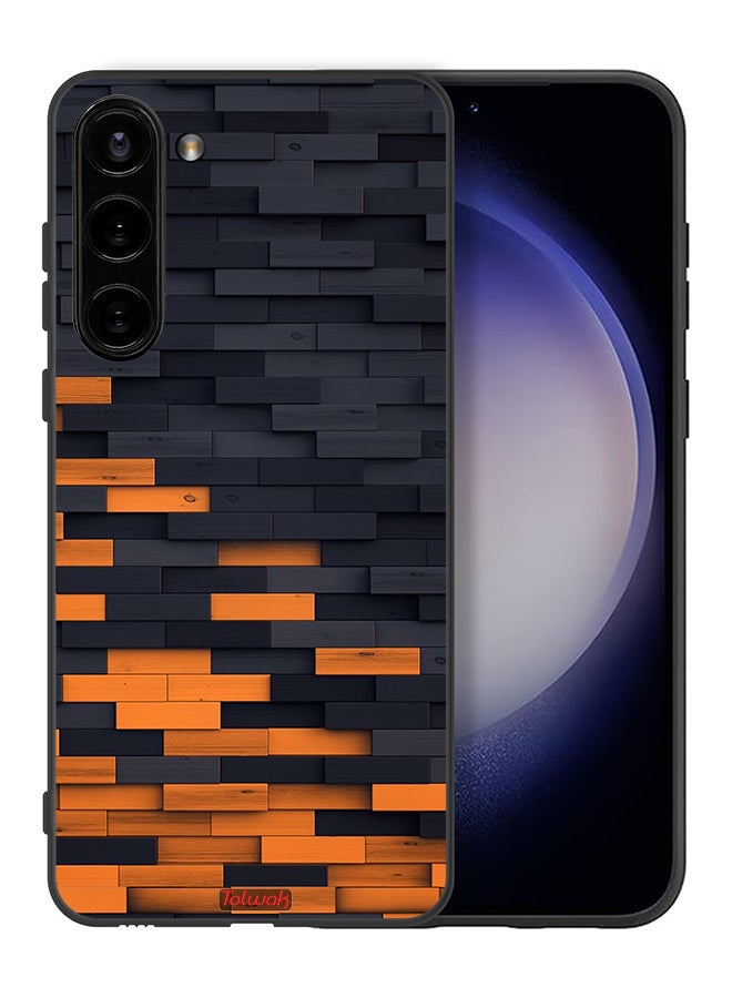 Tolwak Samsung Galaxy S23 5G Protective Case Cover Wooden Wall - Image 2