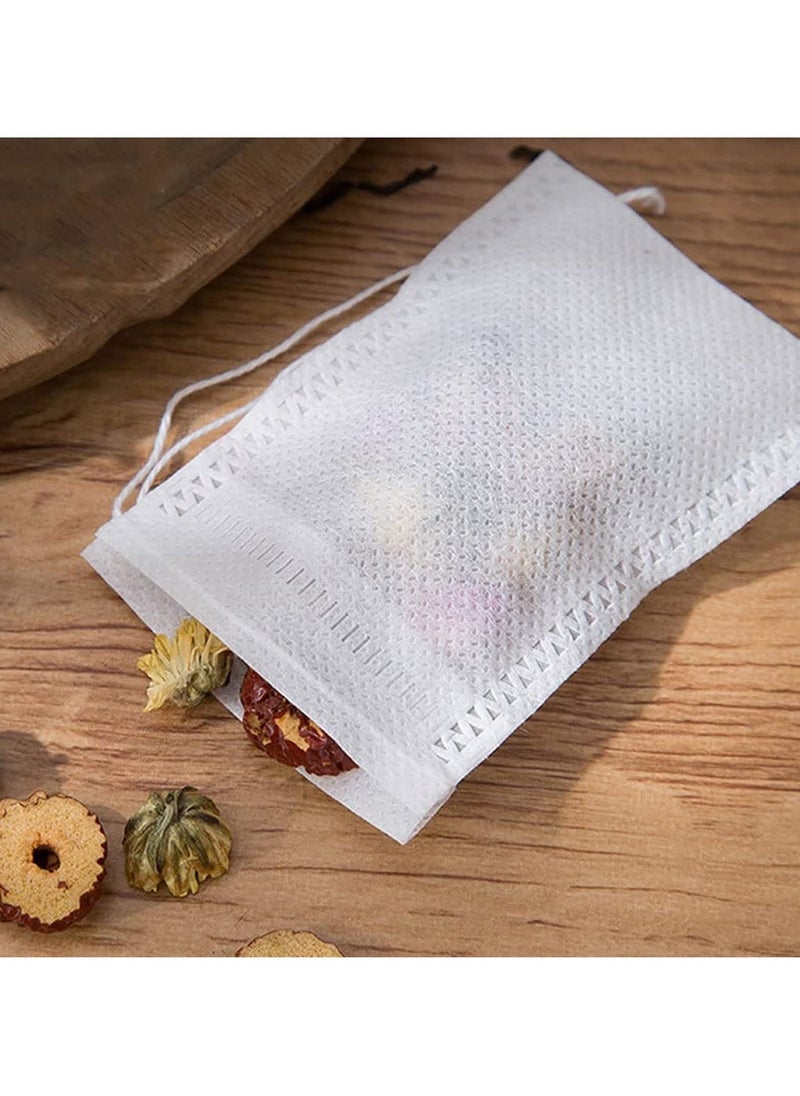 pcs Empty Teabags String Heat Seal Filter Paper Herb Loose Tea Bag