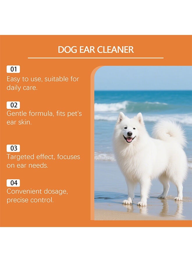 EELJOY Ear Cleaner for Dogs Ear Mite Oil, Ear Drops Mites Gentle Ear Cleaning Effective Care Agent Against Ear Mites(30ML) - Image 4