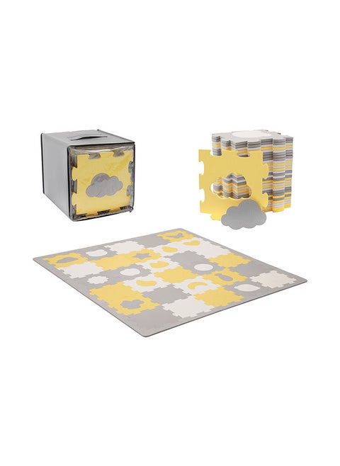 Pack Of 30 Mata Puzzle Luno Shapes Mat