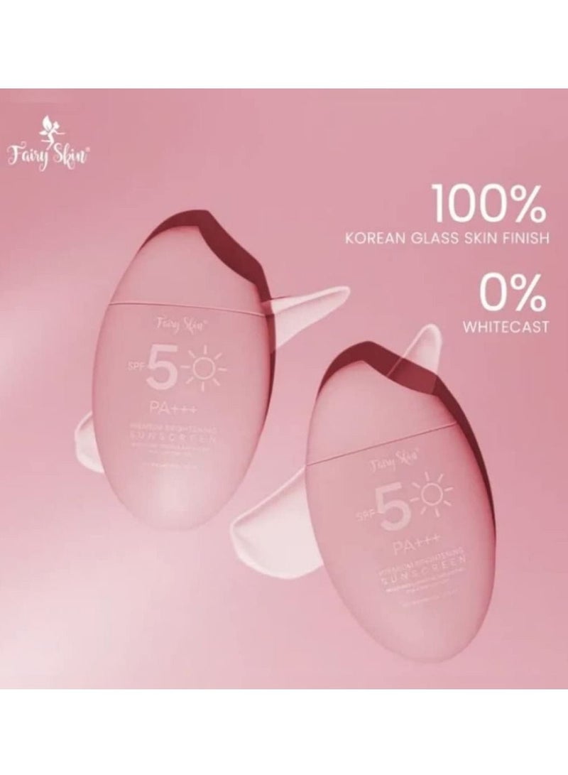 Fairy Skin Premium Brightening Sunscreen (SPF50) - Image 2