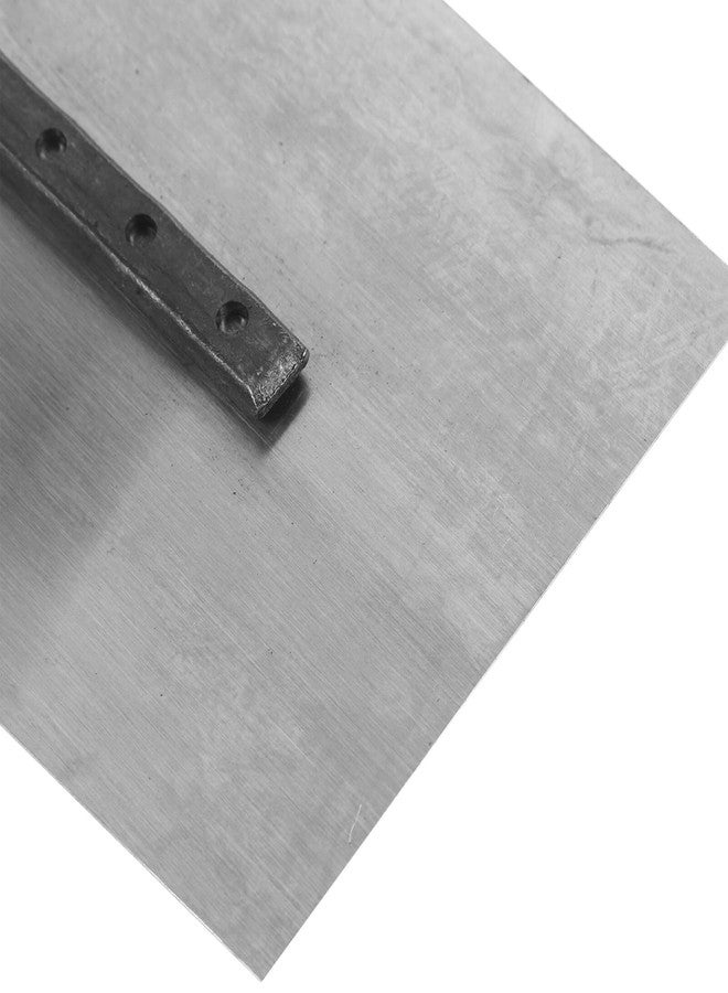 Hemoton Concrete Trowel with Wooden Handle Heavy Duty Steel Board Multi-functional Finishing Tool for Wall Scraping and Smoothing for Projects - Image 3