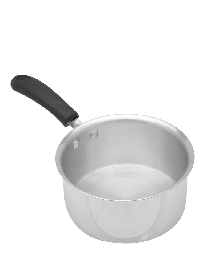 راج قدر حليب ألومنيوم كبير