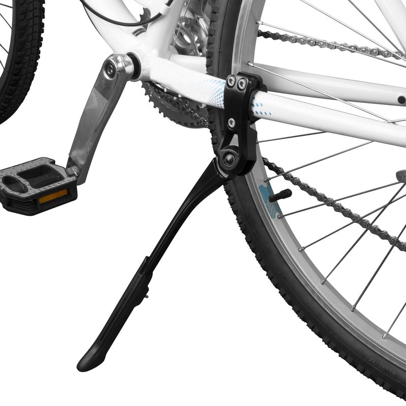 BV Bike Kickstand - Lightweight Aluminum Alloy Rear Side Kick Stand for 24-28" Bikes - Height Adjustable, Easy to Install I Bicycle Kickstand, Kick Stands, Adult Bike, Bike Kick Stand - Image 1