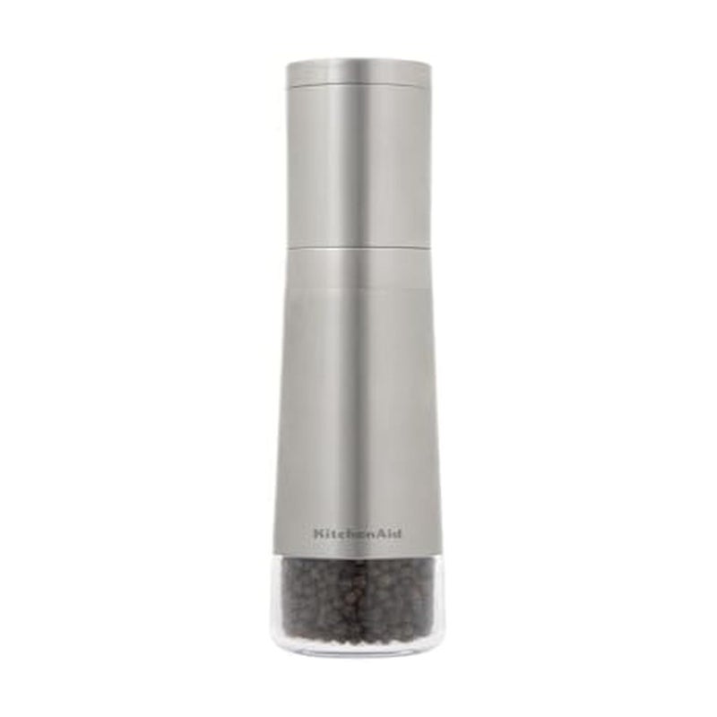 KitchenAid Stainless Steel Filled Pepper Grinder 8 Inch