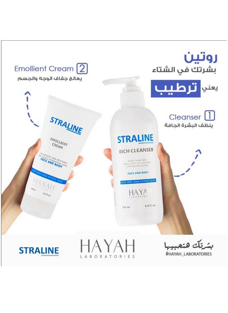 Hayah Laboratories Rich Cleanser Face & Body 200ml