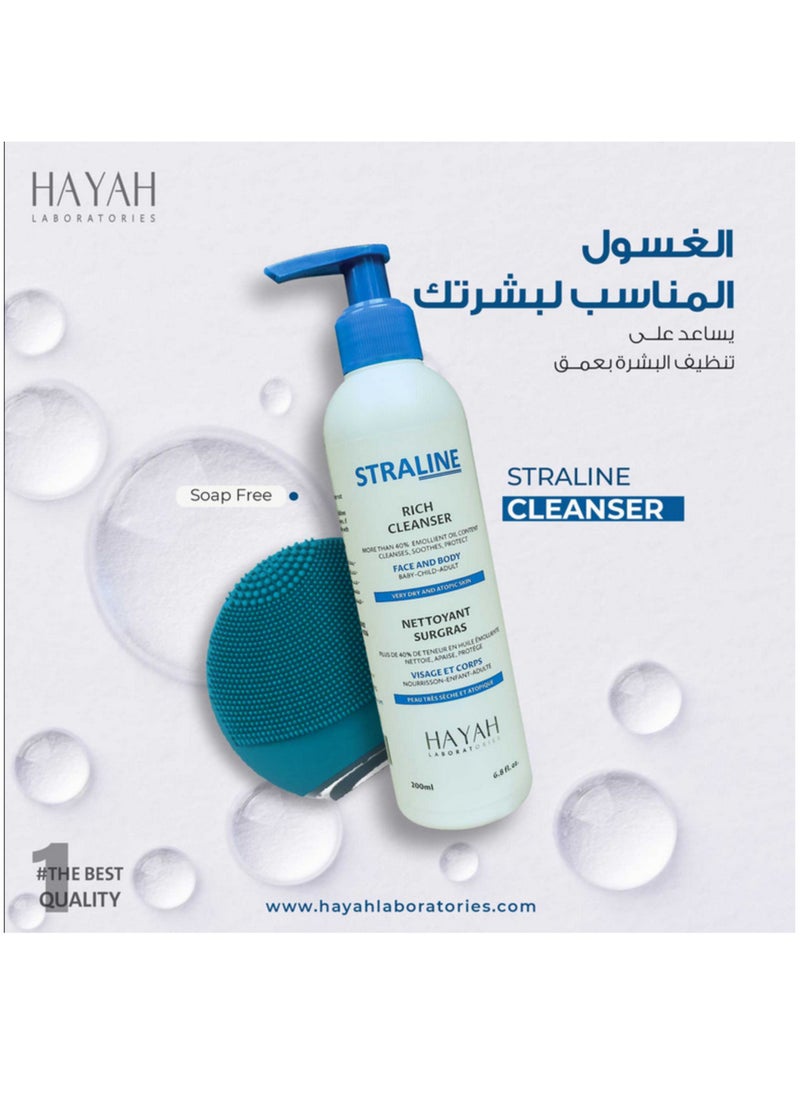 Hayah Laboratories Rich Cleanser Face & Body 200ml