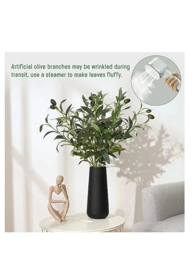 Y&D Faux Olive Branches for Vases, Tree with Lifelike Olives, Artificial Greenery Stems Decor, Indoor Outside DIY-Wreath Centerpieces Floral Arrangements Vases (3Pcs, 48 cm)  - Image 5