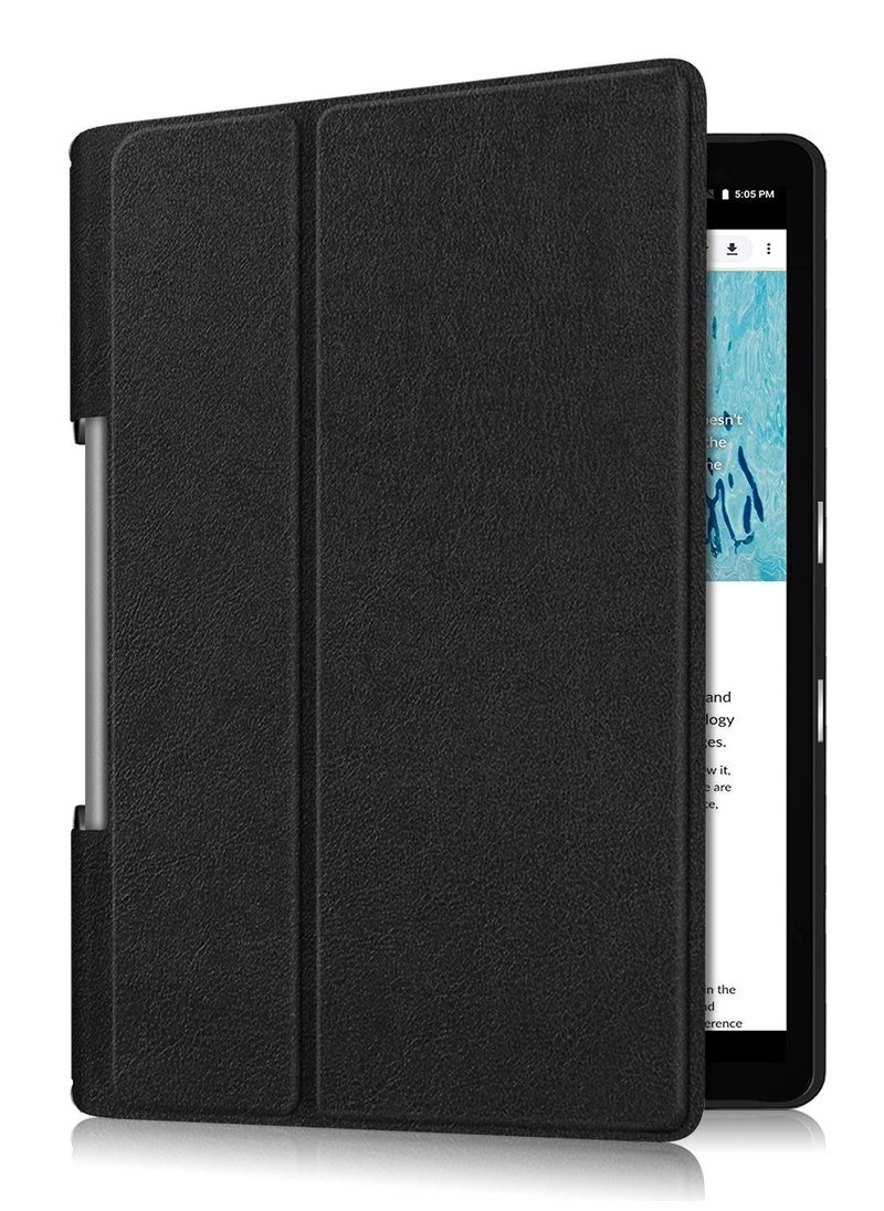 واي آند دي Case for Lenovo Yoga Smart Tab 10.1 (YT-X705F), Slim Lightweight Cover Case, Multifunctional (YT-X705F) Tablet Black  - Image 4