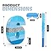 Birchio Number 6 Pinata Bundle with a Blindfold and Bat162 x 109 x 4 Inches Perfect for Boys and Girls Birthday Party Supplies Blue Theme Birthday Decoration - Image 4