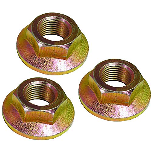 TITISKIN (3 Pack) Spindle Blade Nut Fits for MTD Cub Cadet Mower RZT 50 - RZT 54 - RZT42 - Image 1