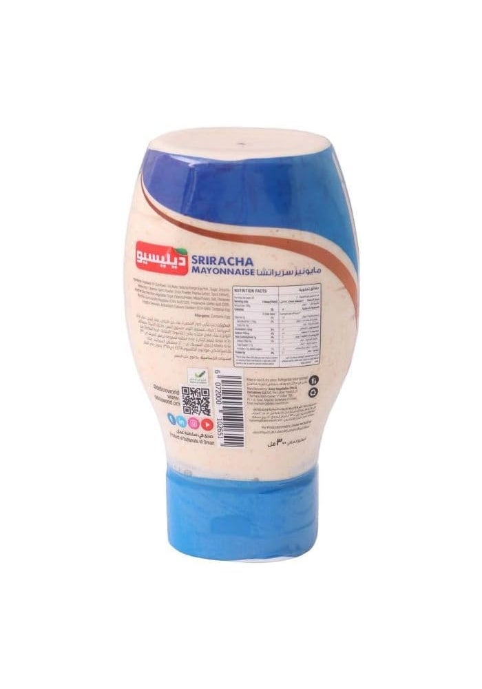 Delicio Sriracha Mayonnaise - Image 2