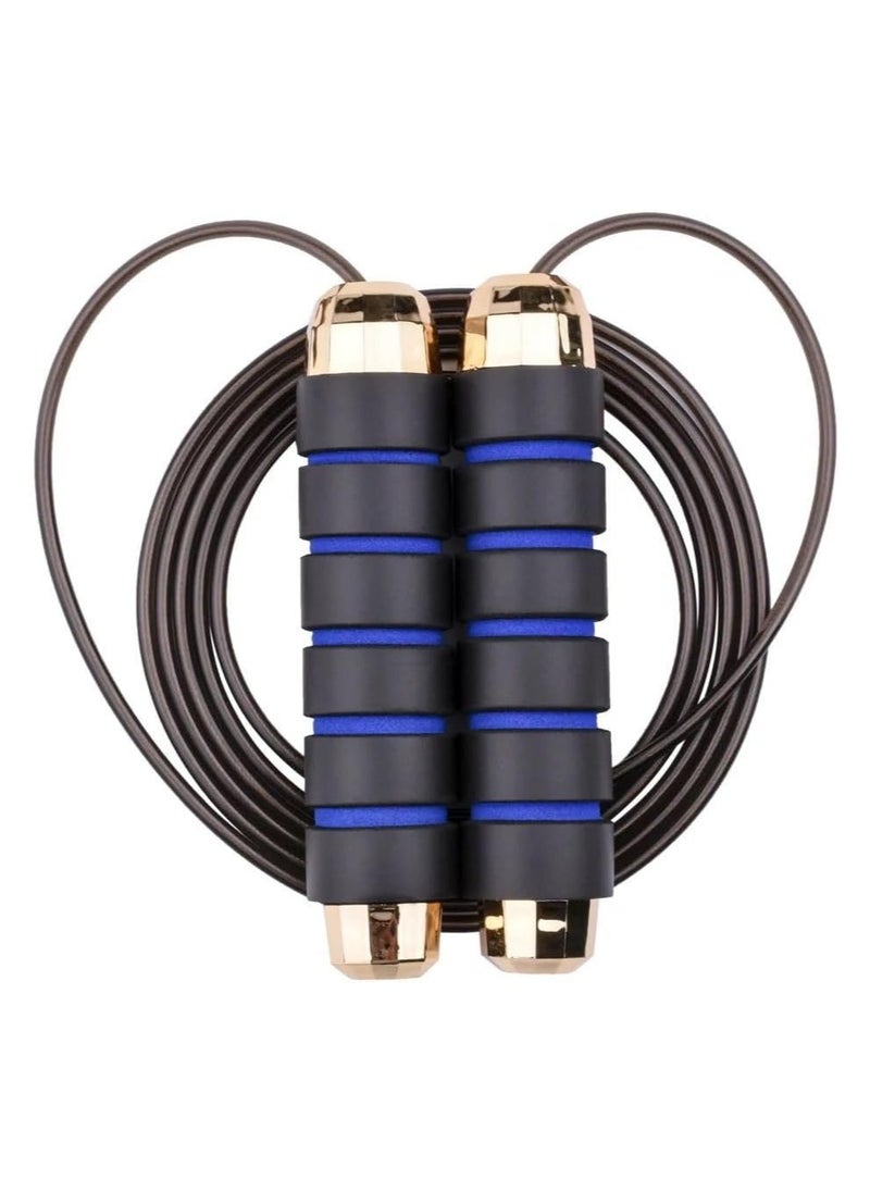 QSHOP ®️ Premium Quality Tangle Free Jump Rope for Men Women Kids Adjustable Fitness Exercise with Non-Slip Foam Handles  - Image 2