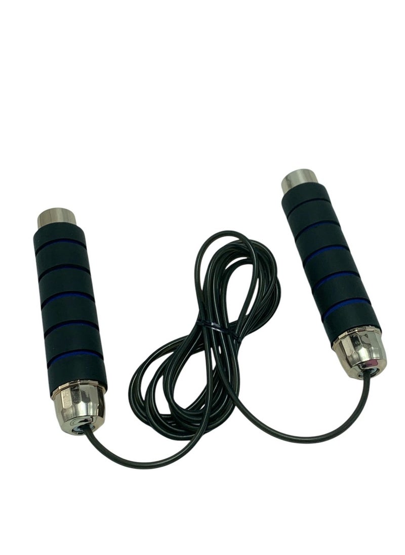 QSHOP ®️ Premium Quality Tangle Free Jump Rope for Men Women Kids Adjustable Fitness Exercise with Non-Slip Foam Handles  - Image 1