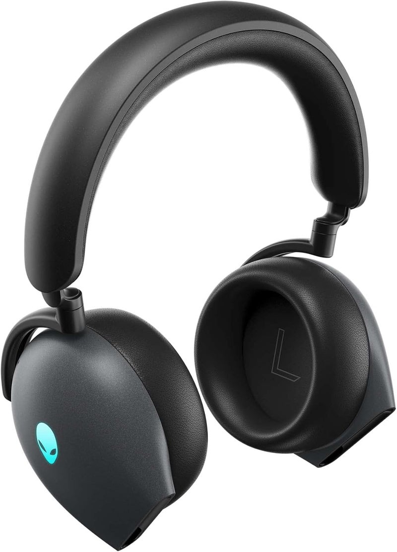 Alienware AW920H Tri-Mode Wireless Gaming Headset - Dolby Atmos Virtual Surround Sound,AI-driven Noise-Cancelling microphone, USB-C Wireless Dongle - Dark Side of the Moon,Large - Image 3
