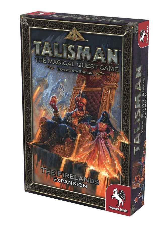 Pegasus Spiele Talisman: The Firelands Board Game Orange  - Image 3