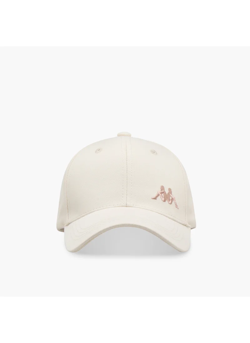 Kappa Kappa Logo Embroidered Cap with Buckle Strap Closure