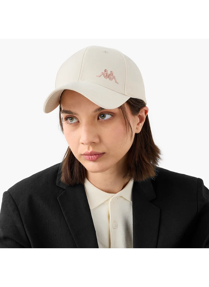 Kappa Kappa Logo Embroidered Cap with Buckle Strap Closure