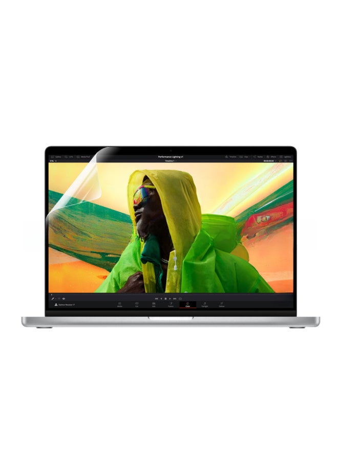 Generic - Macbook 2021 Protective Film Apple Notebook 14/16 Inch HD Frosted AR Film Pet Film Applicable-Color:Pro Retina15.4 "(A1398)-Dimensions:Film Tool + Packaging - Image 1
