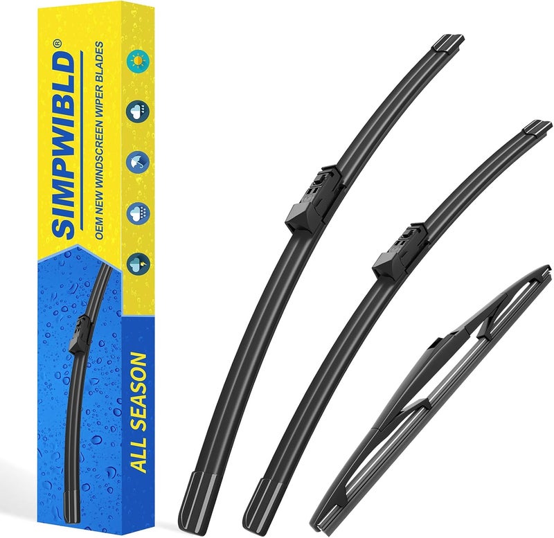 SIMPWIBLD Wiper Blades Set for Mazda CX-9 and CX-5 - Image 1