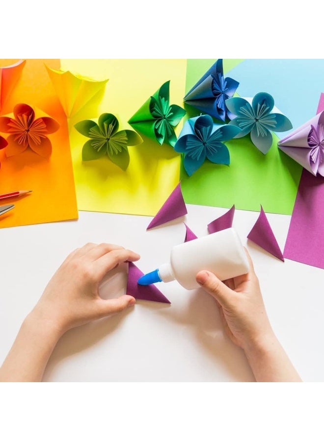 HZYH 200 Sheets Origami Paper, Easy Fold Paper, Double Sided, Soft Edges, Not Easy to Fade, for Kids Adult Beginners Training Arts and Crafts Projects, 20 Vivid Colors, 6  Inch - Image 4