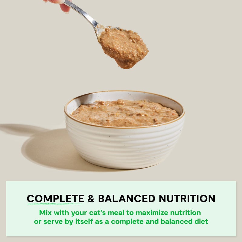Open Farm Rustic Blend Wet Cat Food, Complete & Balanced Medley with Human-Grade Ingredients, Humanely-Raised Meat, Non-GMO Veggies & Bone Broth, Harvest Chicken Recipe, 5.5oz Packs (Case of 12) - Image 3