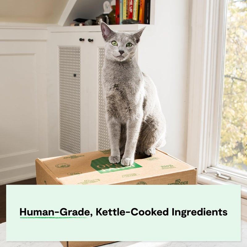 Open Farm Rustic Blend Wet Cat Food, Complete & Balanced Medley with Human-Grade Ingredients, Humanely-Raised Meat, Non-GMO Veggies & Bone Broth, Harvest Chicken Recipe, 5.5oz Packs (Case of 12) - Image 5
