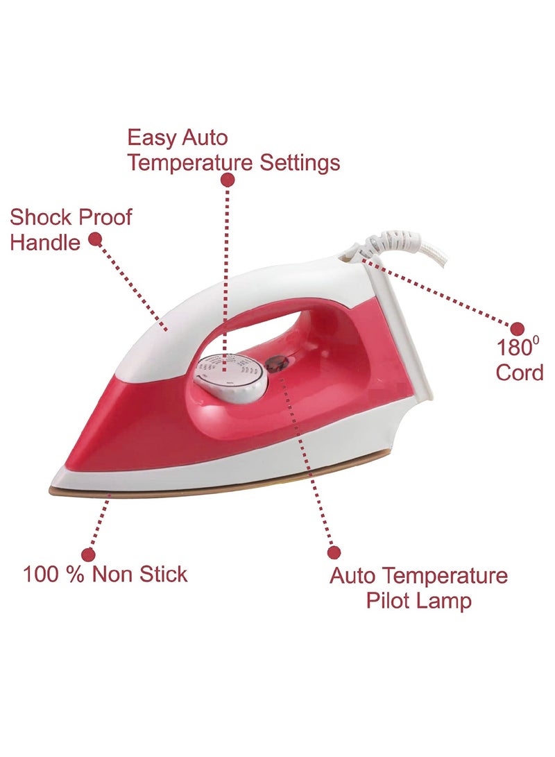 مايست جهاز كي كهربائية للكي الجاف محمولة باليد 500 وات - Image 4