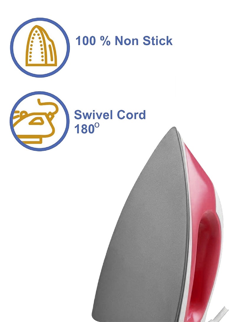 مايست جهاز كي كهربائية للكي الجاف محمولة باليد 500 وات - Image 3