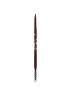Marcelle Nano Retractable Eyebrow Liner Medium Brown Brow Pencil Ultra Precise Definition Waterproof Long Lasting Hypoallergenic Cruelty Free 0.09 G  - Image 2