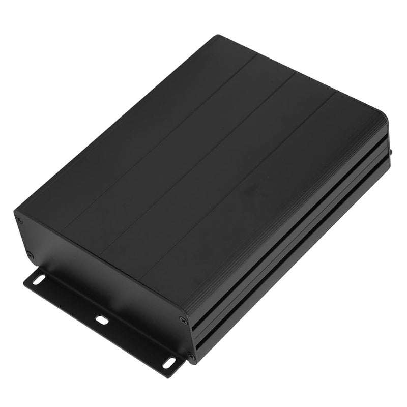 Matte Black Aluminum GPS Enclosure 45x122x160mm Industrial Weatherproof Split Case - Image 4