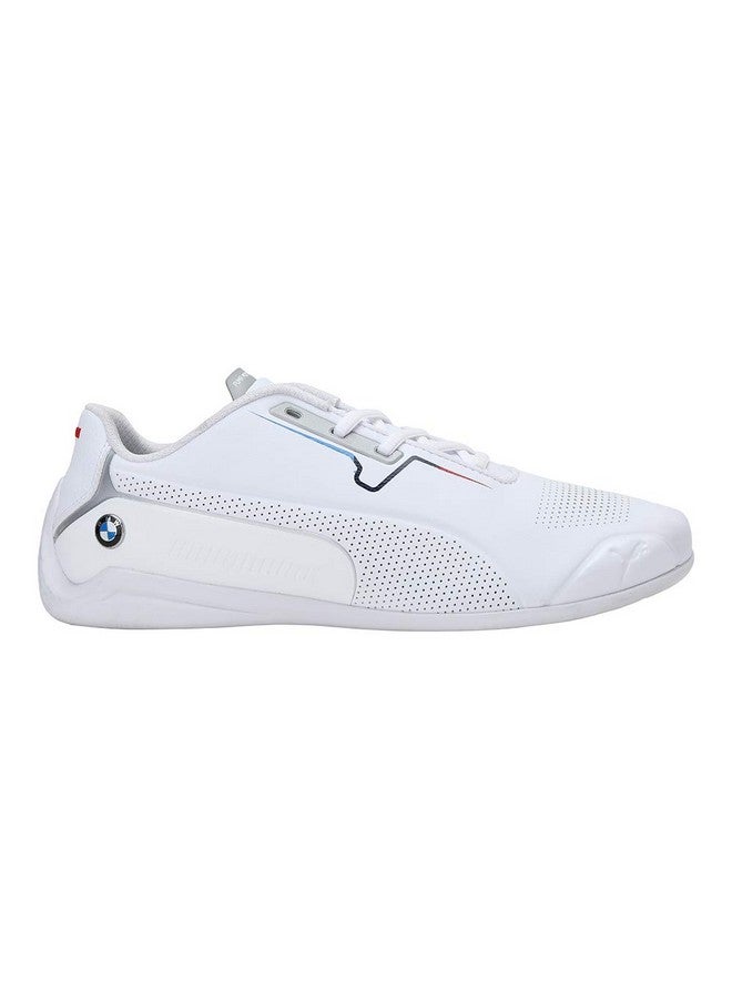 حذاء رياضي Puma للجنسين من الجنسين BMW MMS Drift Cat 8 باللون الأبيض والأبيض - مقاس 9 UK (33993404)